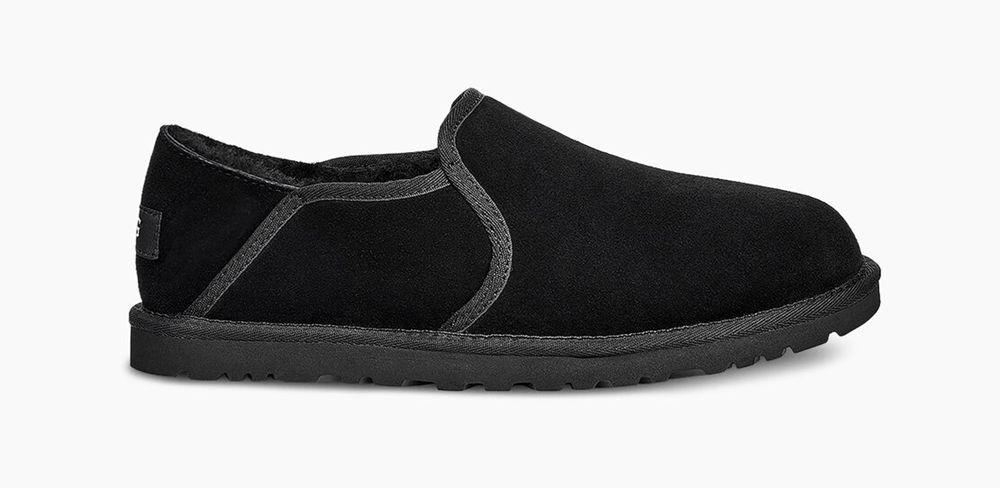 Ugg Kenton - Mens Slippers - Black - NZ (0472CYTXS)